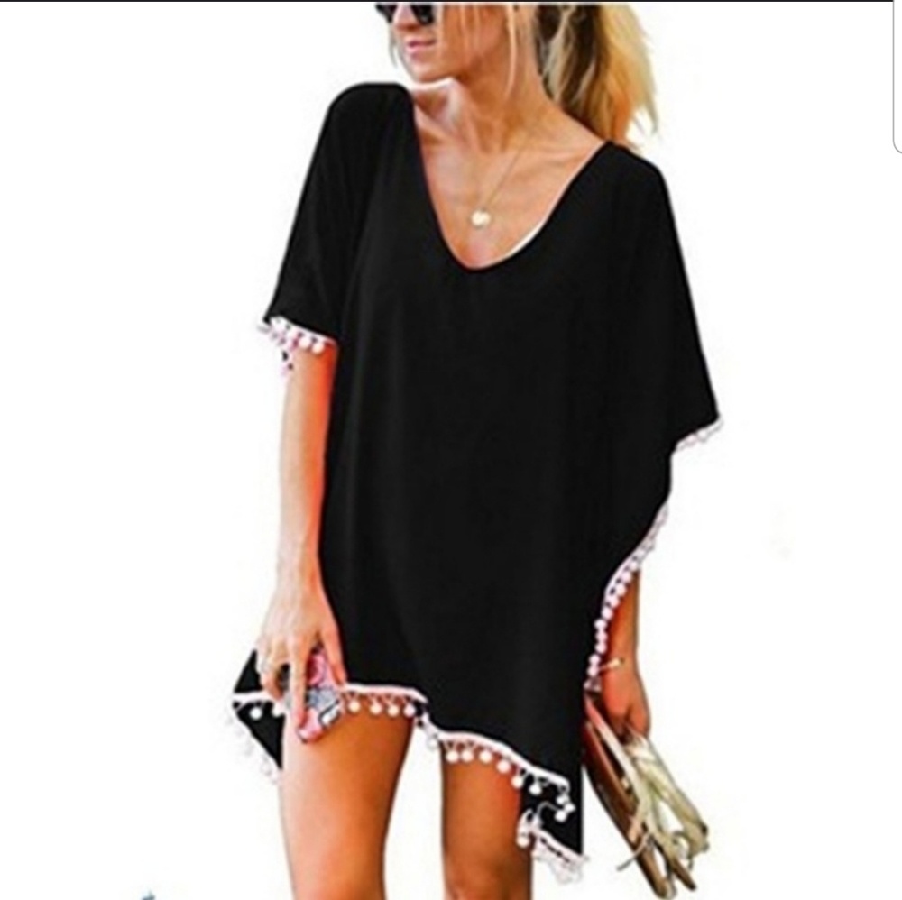 Black Bathing Suit Cover Up
